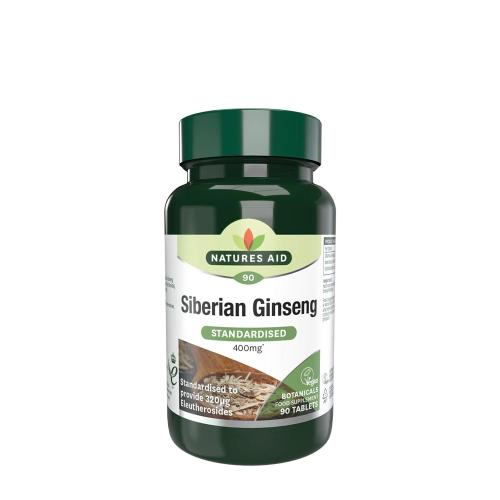 Natures Aid Siberian Ginseng Standardised 400 mg (90 Tabletka)