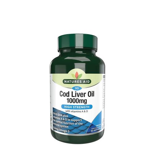 Natures Aid Cod Liver Oil 1000 mg (90 Kapsułka miękka)