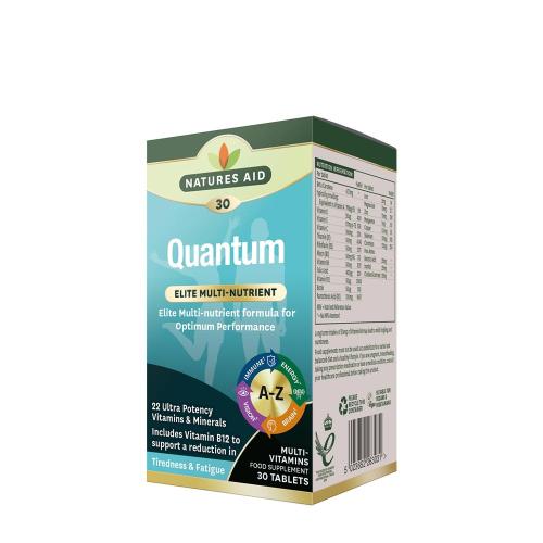 Natures Aid Quantum Multi-Vitamins & Minerals (30 Tabletka)