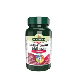   Natures Aid Kompletne multiwitaminy i minerały - Complete Multi-Vitamins & Minerals (90 Tabletka)