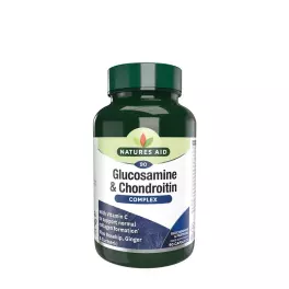   Natures Aid Kompleks glukozaminy i chondroityny - Glucosamine & Chondroitin Complex (90 Kapsułka)