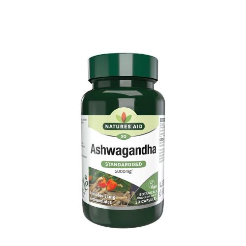 Natures Aid Ashwagandha - Ashwagandha (30 Kapsułka)