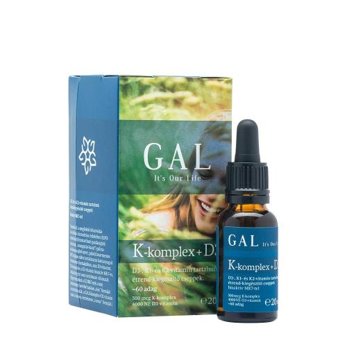 GAL K-komplex+D3 drops (20 ml)