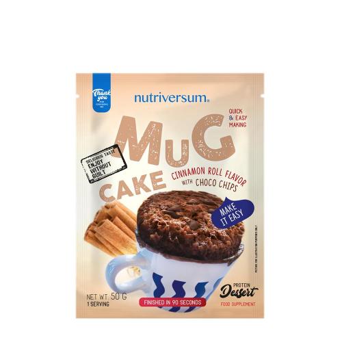 Nutriversum Mug Cake - DESSERT (50 g, Cynamonowy ślimak)