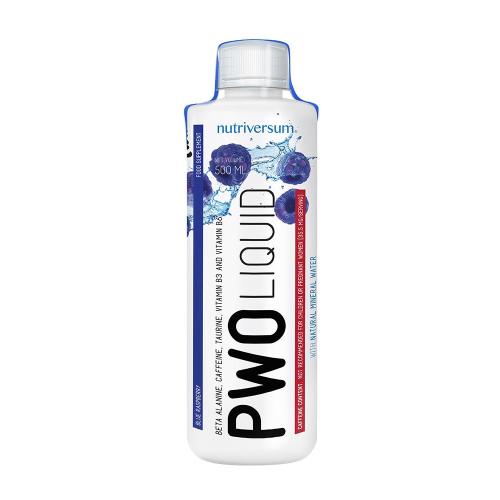 Nutriversum PWO Liquid - FLOW (500 ml, Niebieska malina)