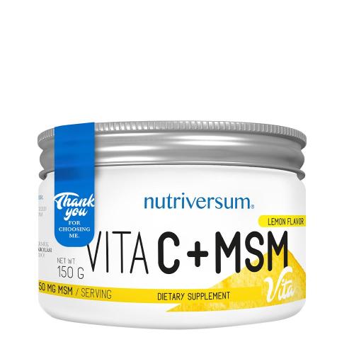Nutriversum C+MSM - VITA (150 g, Cytrynowy)