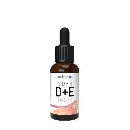 Nutriversum Vitamin D+E Drops - VITA (30 ml, Bez smaku)
