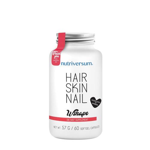 Nutriversum Hair Skin Nail - WSHAPE (60 Kapsułka miękka)