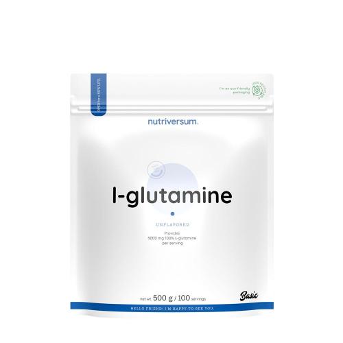 Nutriversum 100% L-Glutamine (500 g, Bez smaku)