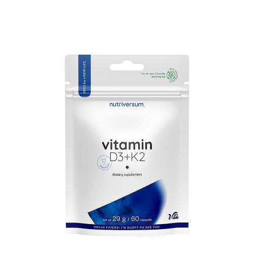 Nutriversum D3 + K2 Vitamin (60 Kapsułka)
