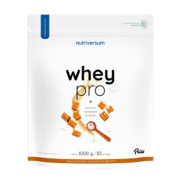 Nutriversum Whey PRO - PURE (1000 g, Solony karmel)