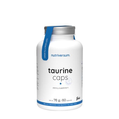 Nutriversum Taurine Caps - BASIC (60 Kapsułka, Bez smaku)