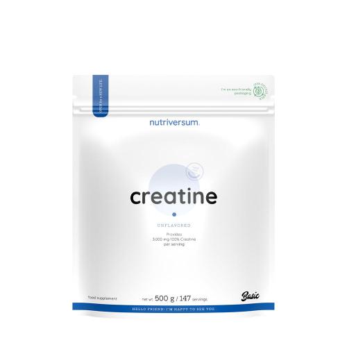 Nutriversum Creatine - BASIC (500 g, Bez smaku)