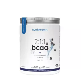 Nutriversum 2:1:1 BCAA  (360 g, Czarna porzeczka)