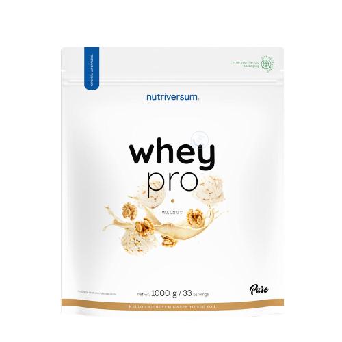 Nutriversum Whey PRO - PURE (1000 g, Orzechy włoskie)