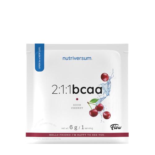 Nutriversum 2:1:1 BCAA - FLOW (6 g, Wiśnia )