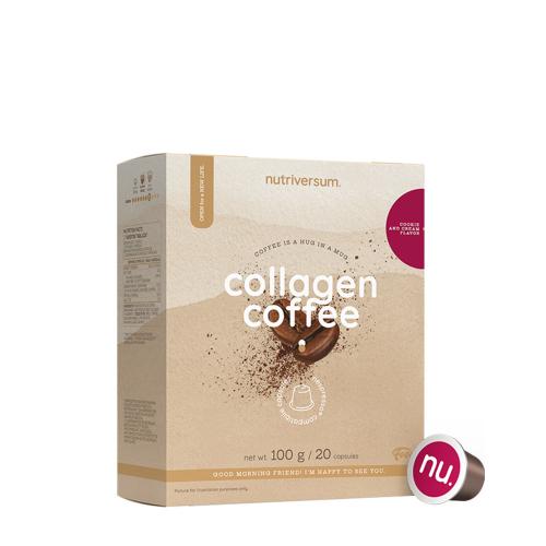Nutriversum Kawa kolagenowa - Collagen Coffee (100 g, Czekoladowe ciastka z kremem )