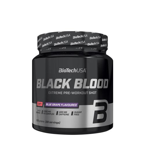 BioTechUSA Black Blood CAF+ (300 g, Blue Grape)
