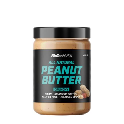 BioTechUSA Peanut Butter (400 g, Crunchy)