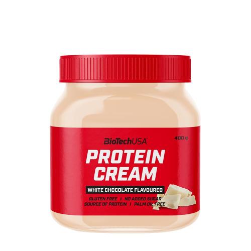 BioTechUSA Protein Cream (400 g, Biała czekolada)