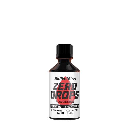 BioTechUSA Zero Drops  (50 ml, Truskawka)