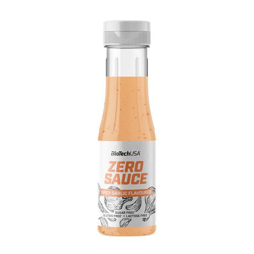 BioTechUSA Zero Sauce (350 ml, Czosnek z przyprawami)