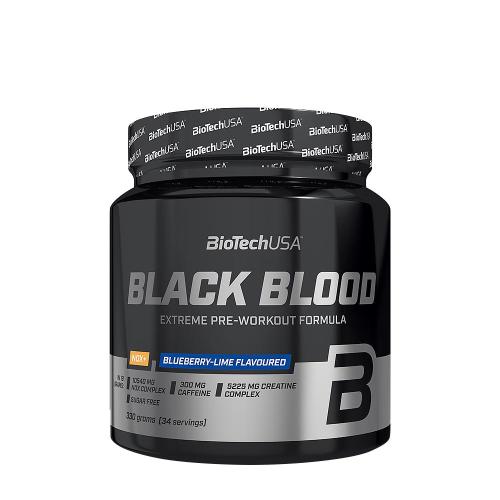 BioTechUSA Black Blood NOX+ (330 g, Jagoda limonka)