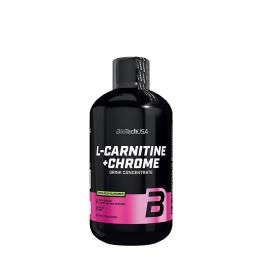 BioTechUSA L-Carnitine + Chrome (500 ml, Pomarańczowy)