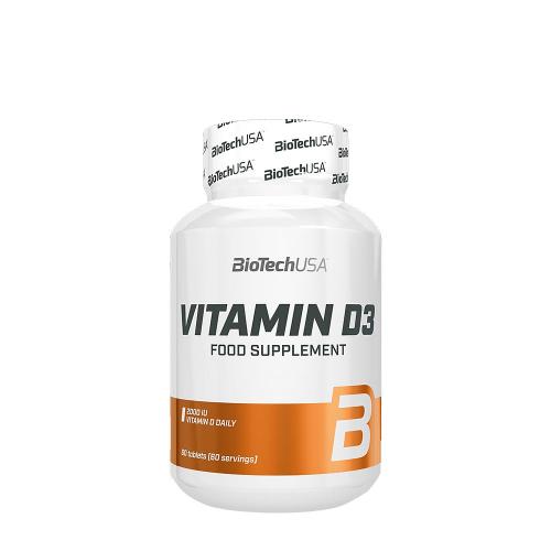 BioTechUSA Vitamin D3 (60 Tablets)