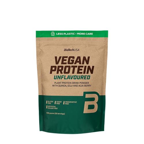 BioTechUSA Vegan Protein Unflavoured (500 g, Unflavored)