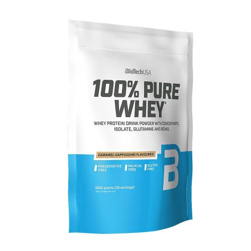 BioTechUSA 100% Pure Whey (1000 g, Karmelowe cappuccino)