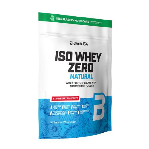 BioTechUSA Iso Whey Zero Natural  (1816 g, Truskawka)