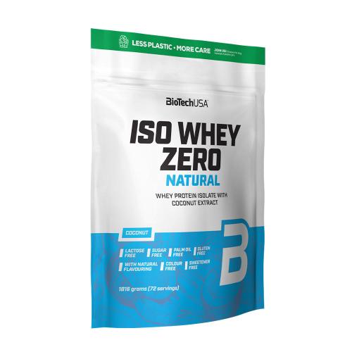 BioTechUSA Iso Whey Zero Natural  (1816 g, Kokos)