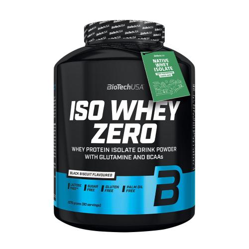 BioTechUSA Iso Whey Zero  (2270 g, Czarny herbatnik)