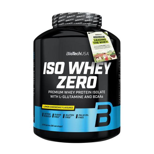 BioTechUSA Iso Whey Zero  (2270 g, Sernik cytrynowy)