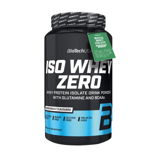 BioTechUSA Iso Whey Zero  (908 g, Czarny herbatnik)