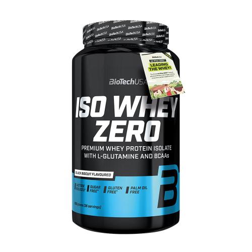 BioTechUSA Iso Whey Zero  (908 g, Czarny herbatnik)