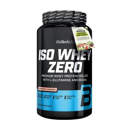 BioTechUSA Iso Whey Zero  (908 g, Truskawka)