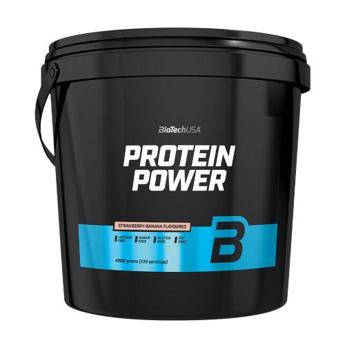 BioTechUSA Protein Power (4000 g, Truskawka banan)