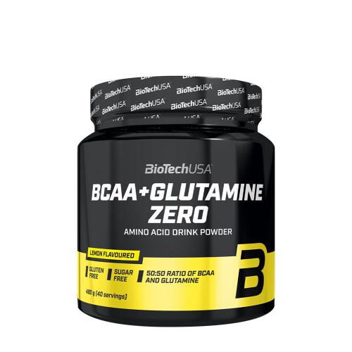 BioTechUSA BCAA+Glutamine Zero  (480 g, Cytrynowy)