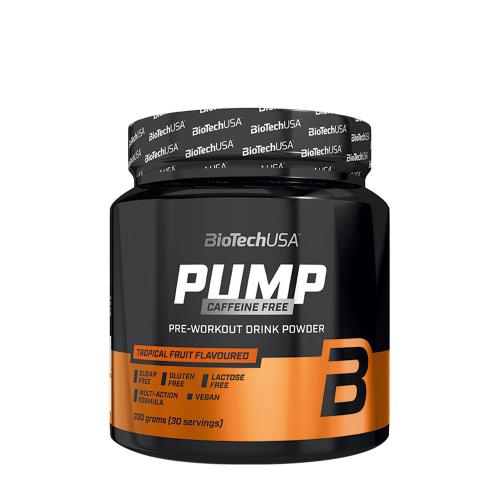 BioTechUSA Pump Caffeine Free (330 g, Owoce tropikalne)