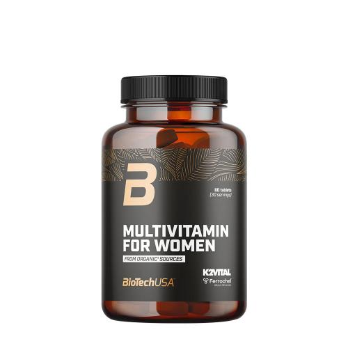 BioTechUSA Multivitamin For Women from Organic Sources (60 Tabletka)