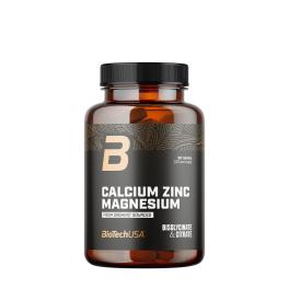   BioTechUSA Calcium Zinc Magnesium from Organic Sources (90 Tabletka)