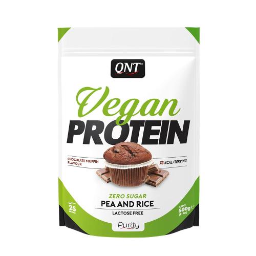 Qnt Vegan Protein Powder (500 g, Muffin czekoladowy)