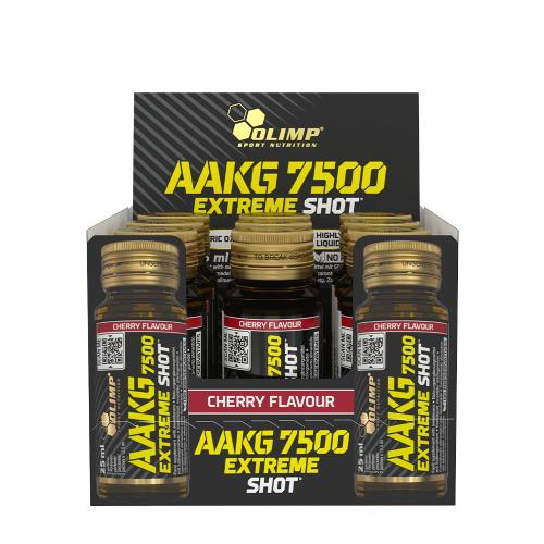 Olimp Sport AAKG 7500 Extreme Shot (9 x 25 ml, Czereśnia)