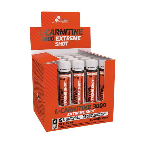 Olimp Sport L-Carnitine 3000 Extreme Shot (20 x 25ml, Pomarańczowy)