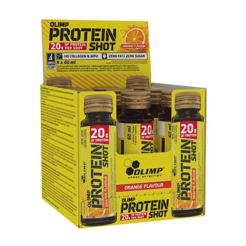 Olimp Sport Protein Shot (9 x 60 ml, Pomarańczowy)