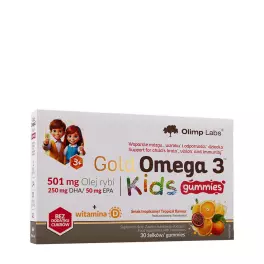 Olimp Labs Gold Omega 3 Kids Gummies (30 Żelka, Tropikalny)