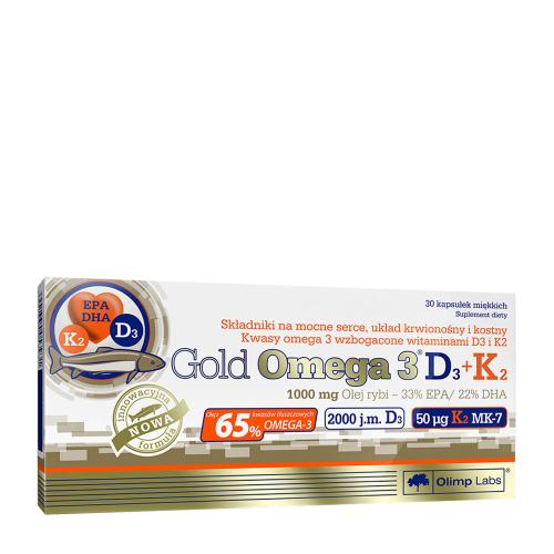 Olimp Labs Gold Omega 3 D3 + K2 (30 Kapsułka)