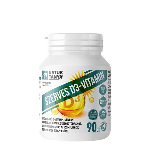 Natur Tanya Organic Vitamin D3 4000 IU With Vitamin E (90 Kapsułka)